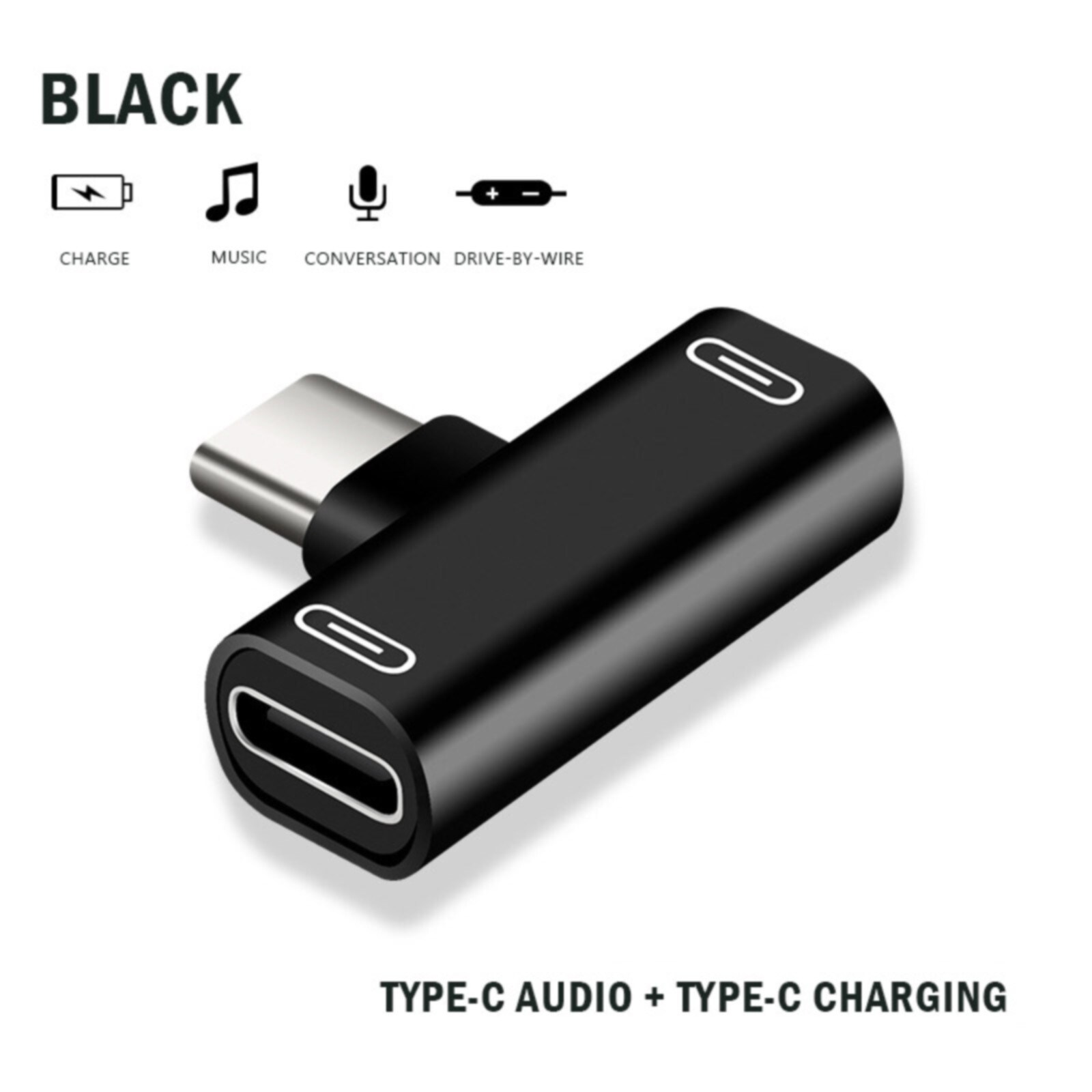 Type c hotsell charge and audio