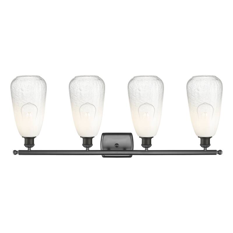 Innovations Lighting Endless Possibilities Ballston - Brookhaven Almond - 4 Light 36" Bath Vanity Light