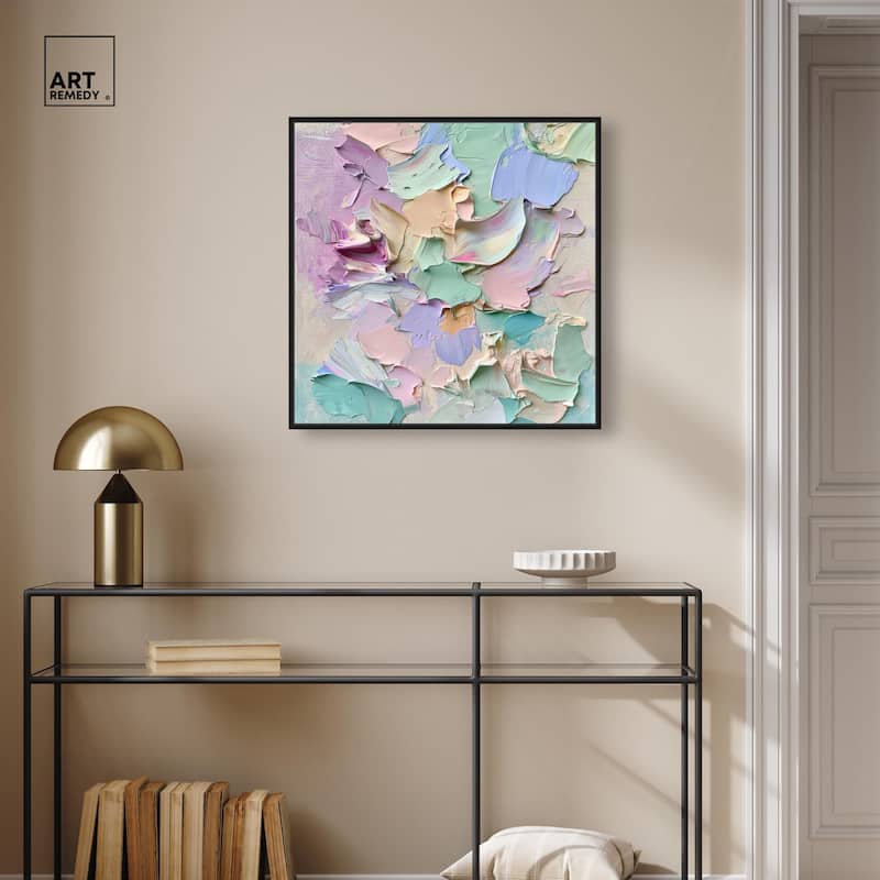 Flowing Mousse II Canvas by Art Remedy