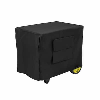 Modern Leisure Basics Outdoor Generator Cover, 38 in. L x 28 in. W x 30 in. H, Black - 38" x 28" x 30"
