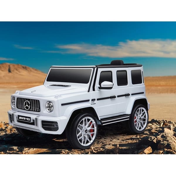 slide 2 of 10, licensed Mercedes-Benz G63 Kids Ride On Car