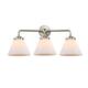Option Brushed Satin Nickel / Matte White Cased