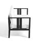 preview thumbnail 17 of 195, Outdoor Teak Solid Wood Patio Furniture Set Loveseat Armchair Table Collection