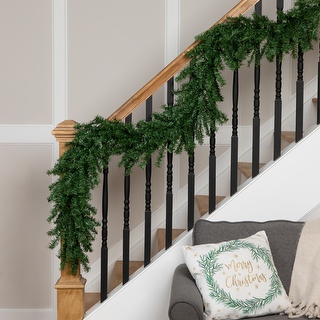 アルカディアGARLAND Canadian Pine Artificial Christmas Garland - 9' x 14