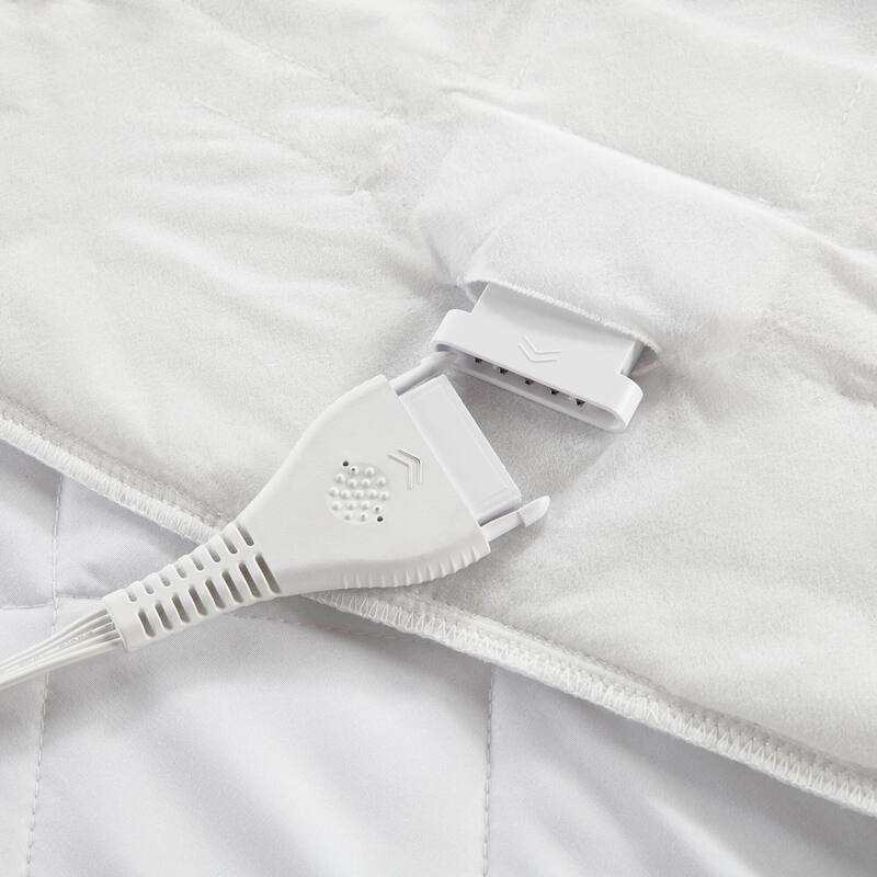 Serta Microfiber Zoned Heated Mattress Pad