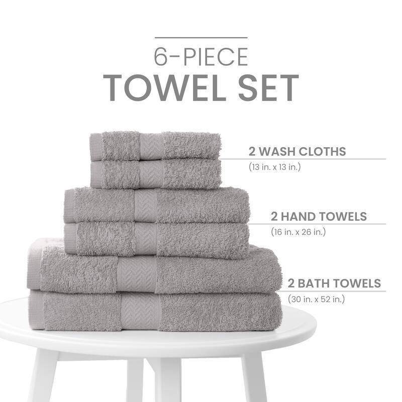 Martex Ringspun Cotton Towel Set Quick Dry Soft Absorbent Lightweight