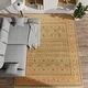 preview thumbnail 1 of 2, SAFAVIEH Couture Hand-knotted Heirloom Aliyah Traditional Oriental Wool Rug with Fringe