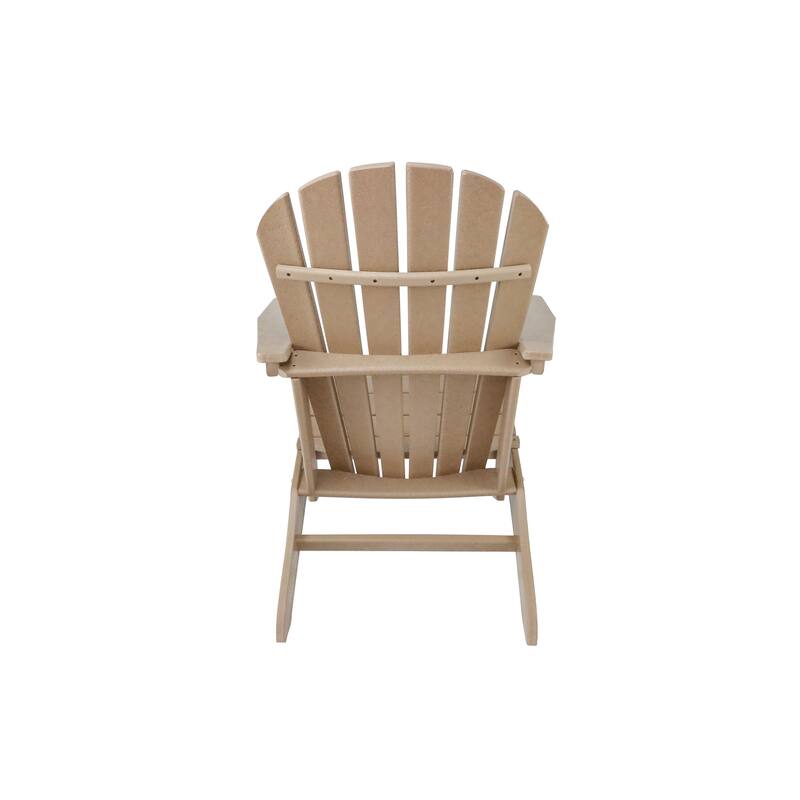 Outdoor Polystyrene Composite Adirondack Chair