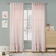 preview thumbnail 15 of 34, Linen Texture Double Ruffle Semi-sheer Curtain Pair(2 panels)
