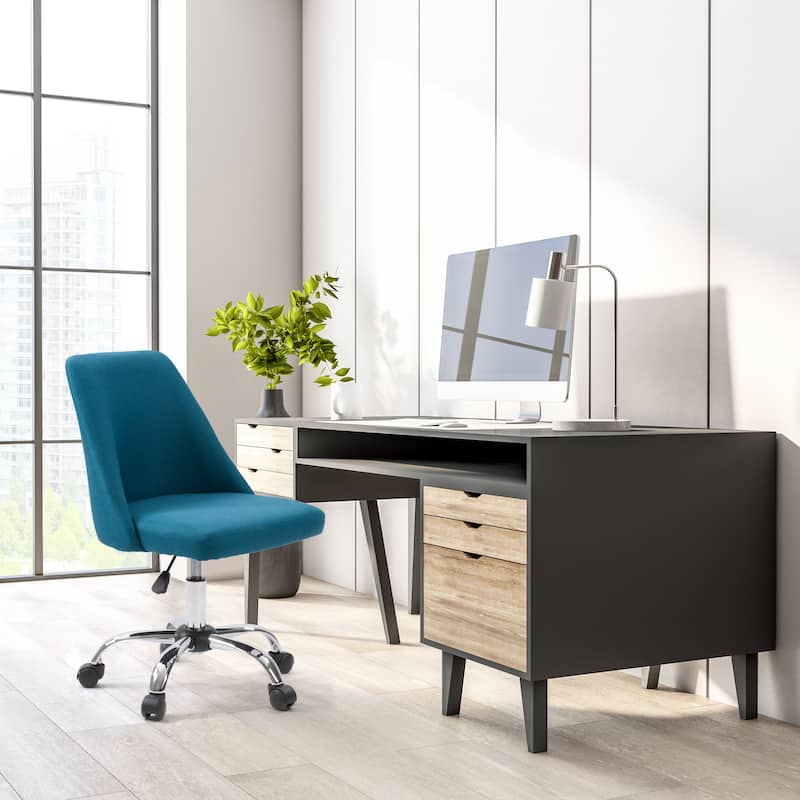 CorLiving Marlowe Upholstered Armless Task Chair