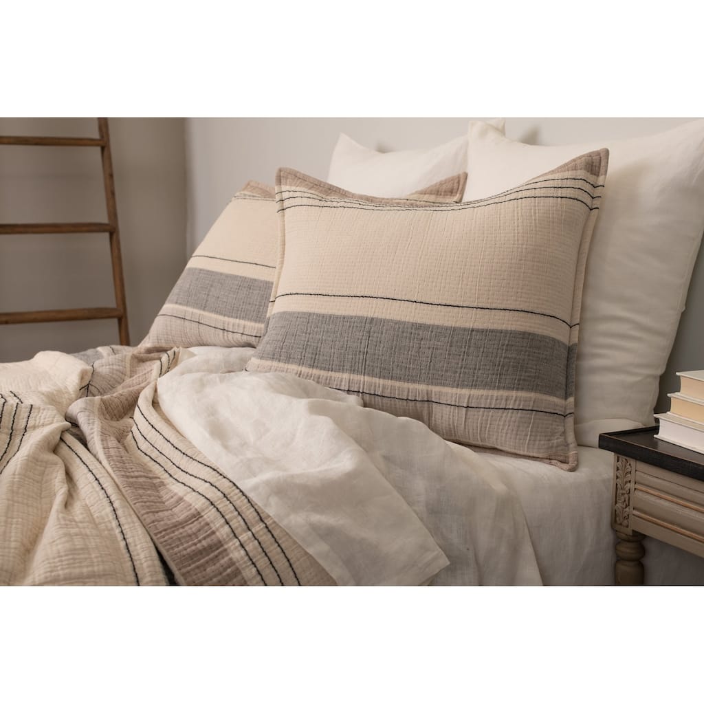 Mayers, Cotton Blend, Ochre, Coverlet