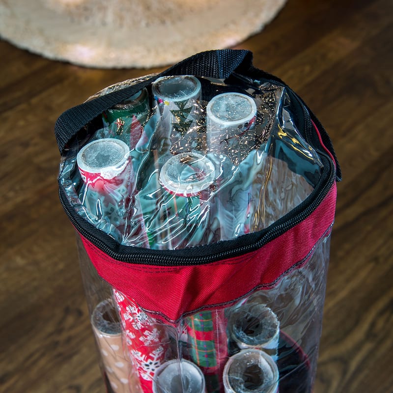 Christmas Wrapping Paper Storage Container