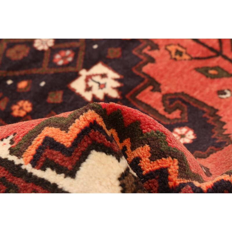 ECARPETGALLERY Hand-knotted Andelz Red Wool Rug - 3'3 x 5'5
