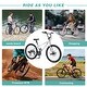 preview thumbnail 7 of 5, Freestyle Kids Bike Double Disc Brakes Children's Bicycle Silver Mountain Bike with 7-speed Change System for Boys Girls