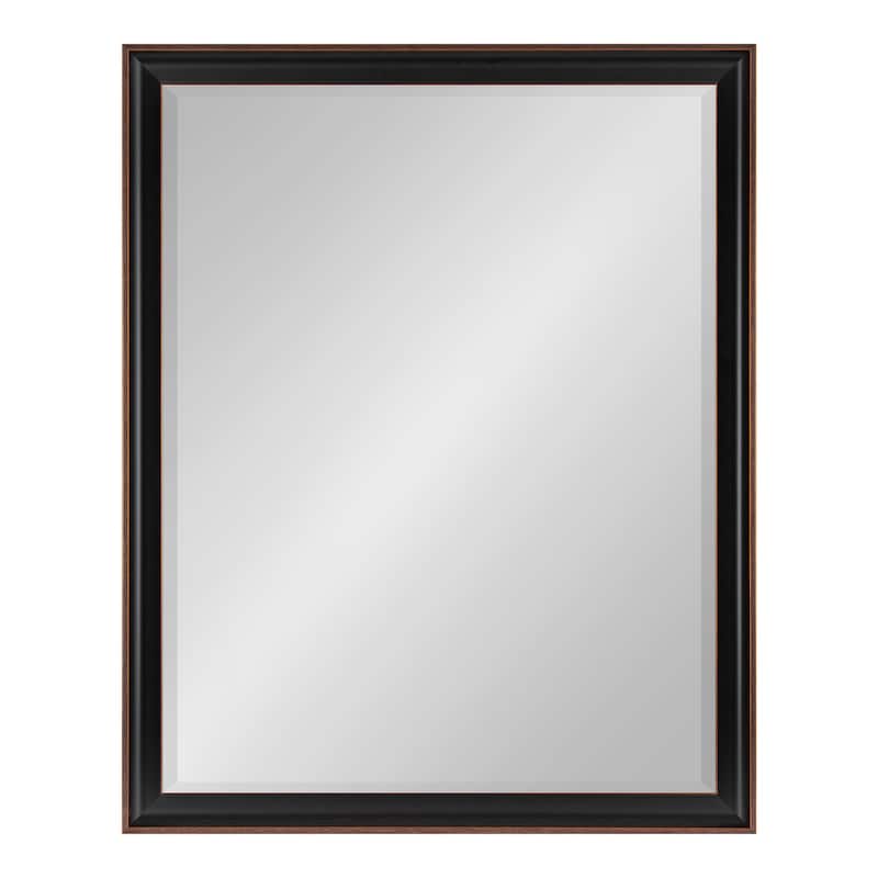 Kate and Laurel Havana Framed Beveled Wall Mirror