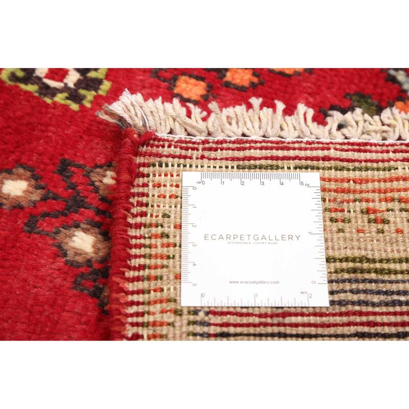 ECARPETGALLERY Hand-knotted Anadol Red Wool Rug - 4'6 x 6'11