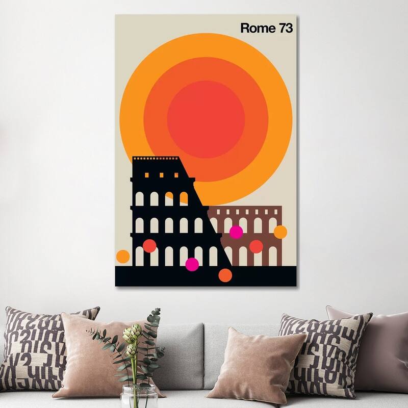 iCanvas "Rome 73" by Bo Lundberg Canvas Print