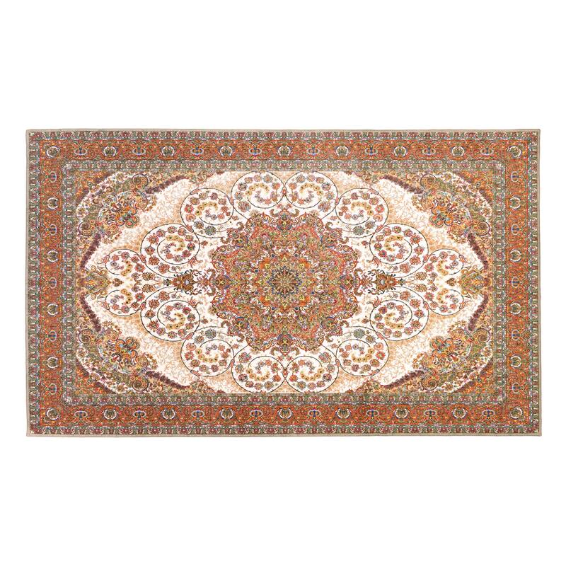 My Magic Carpet Machine Washable Rug Zahara Amber