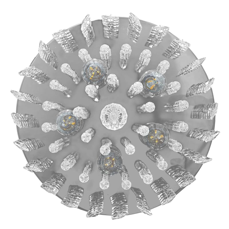 Modern Flush Mount Crystal Ceiling Light