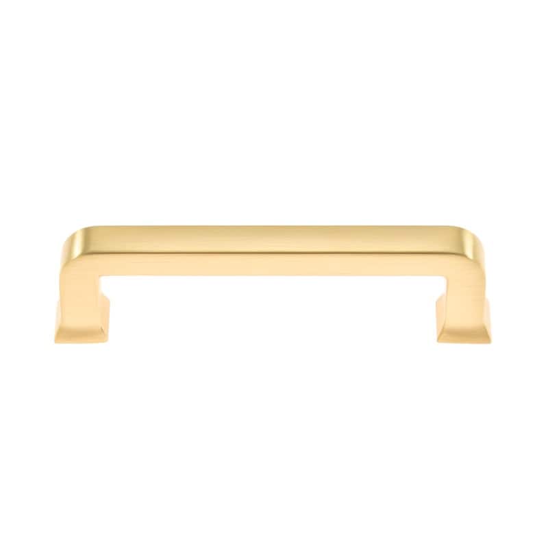 Utopia Alley Bergen Cabinet Ring Pull Knob, Decorative Cabinet Drop Pull Knobs, Pull Knobs 1.16", 3.75"/6.3" Center to Center - 3.75" 1 pack - Brushed Brass