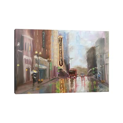 iCanvas "Knoxville TN" by Jennifer Stottle Taylor Canvas Print