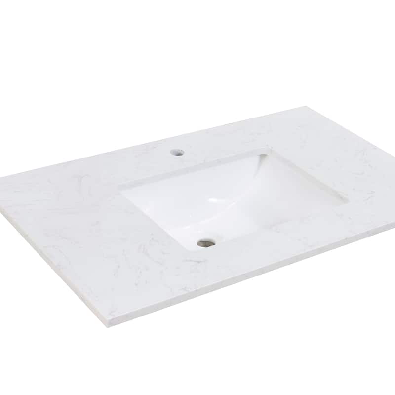 Altair Salerno Bathroom Vanity Top without Vanity