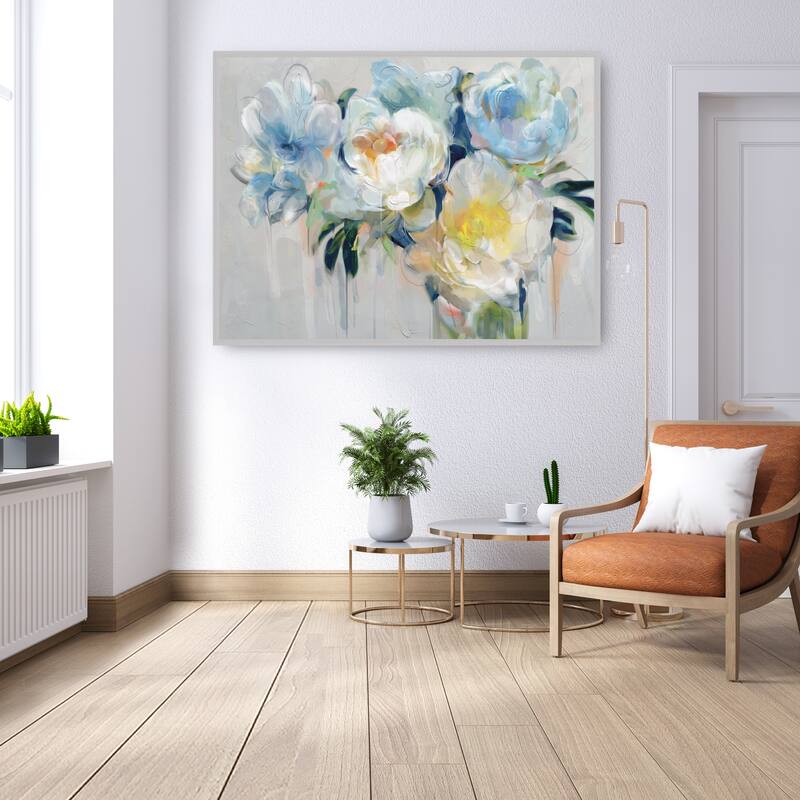 Floral Collage By Studio Arts Canvas Art Print - Bed Bath & Beyond ...