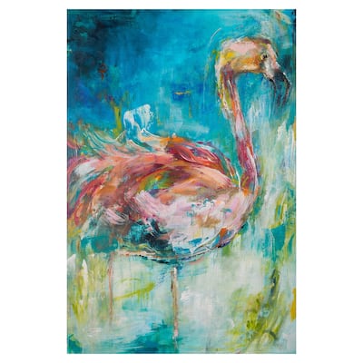 Pretty in Pink No 1 by Hilma Koelman Canvas Art Print