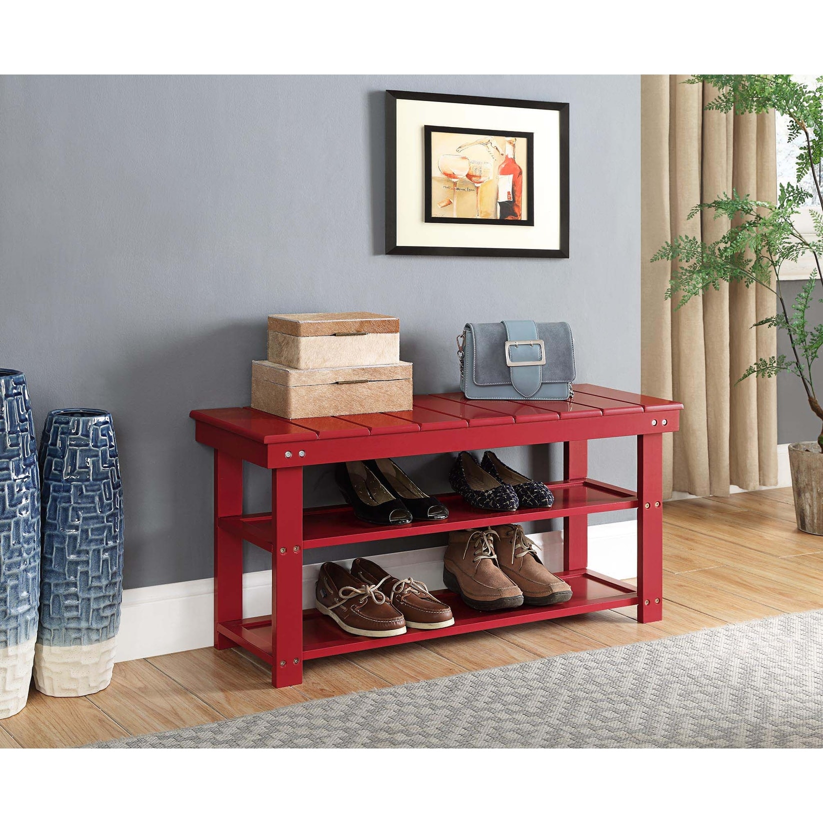 Copper grove cranesbill mudroom shoe storage bench new arrivals