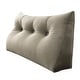 preview thumbnail 30 of 49, Kids Bed Best Decorative Throw Headboard Reading Wedge Pillow Taupe