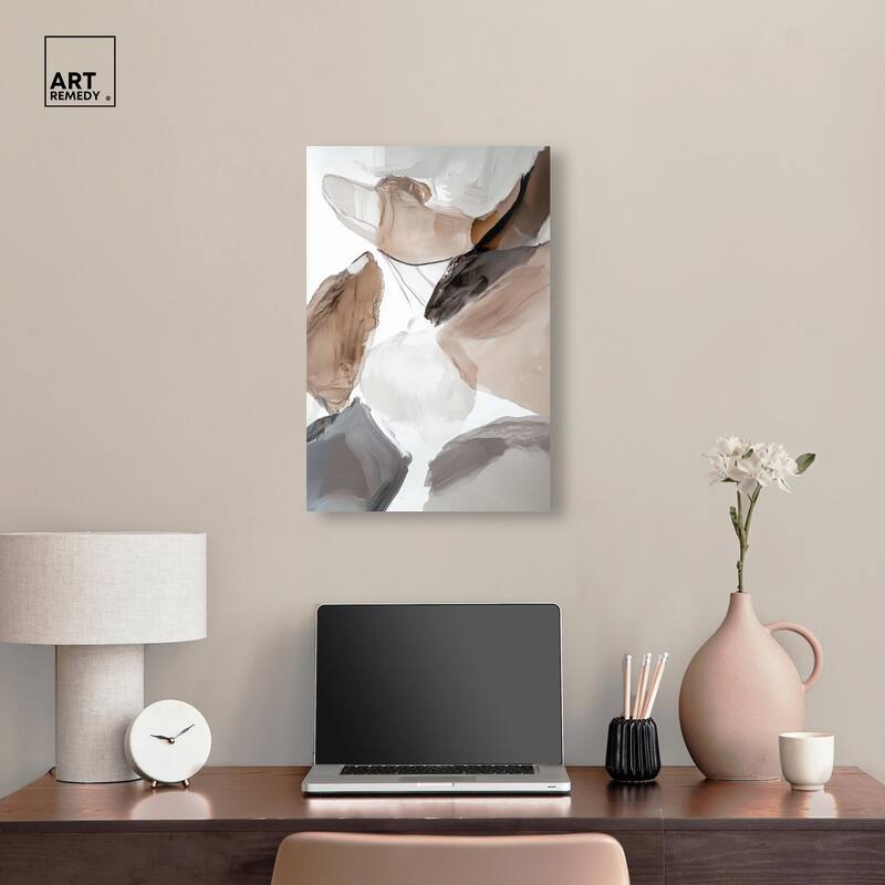 Sedimentary Hues I Canvas by Art Remedy, Gallery Wrapped