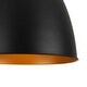 preview thumbnail 13 of 23, Mid-Century Modern 1-Light Bell Dome Large Pendant Light 17.7in