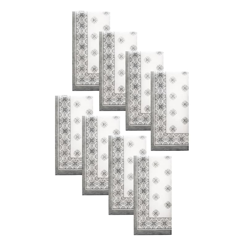 Amani Tile Napkin, Set of 8 - 17x17 - Set of 4