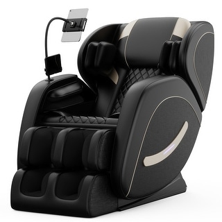Luxury Zero Gravity Massage Chair Recliner with Full Body Air Pressure, Bluetooth Audio & Heating
