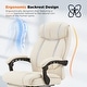 preview thumbnail 14 of 22, Executive Reclining Office Chair with Heated Massage and Footrest, Ergonomic Design for Home Office