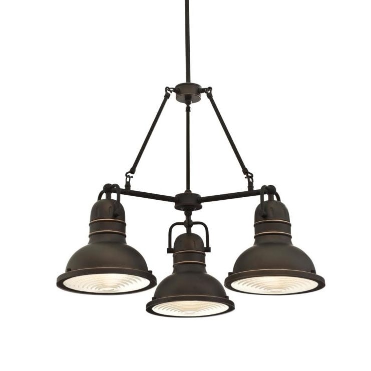 Westinghouse 6333700  Boswell 3 Light 26" Wide Chandelier - Chandeliers For Bedrooms by Overstock.com