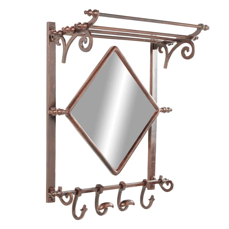 Wall Shelf - Copper or Brass - Roche River Decor - Copper