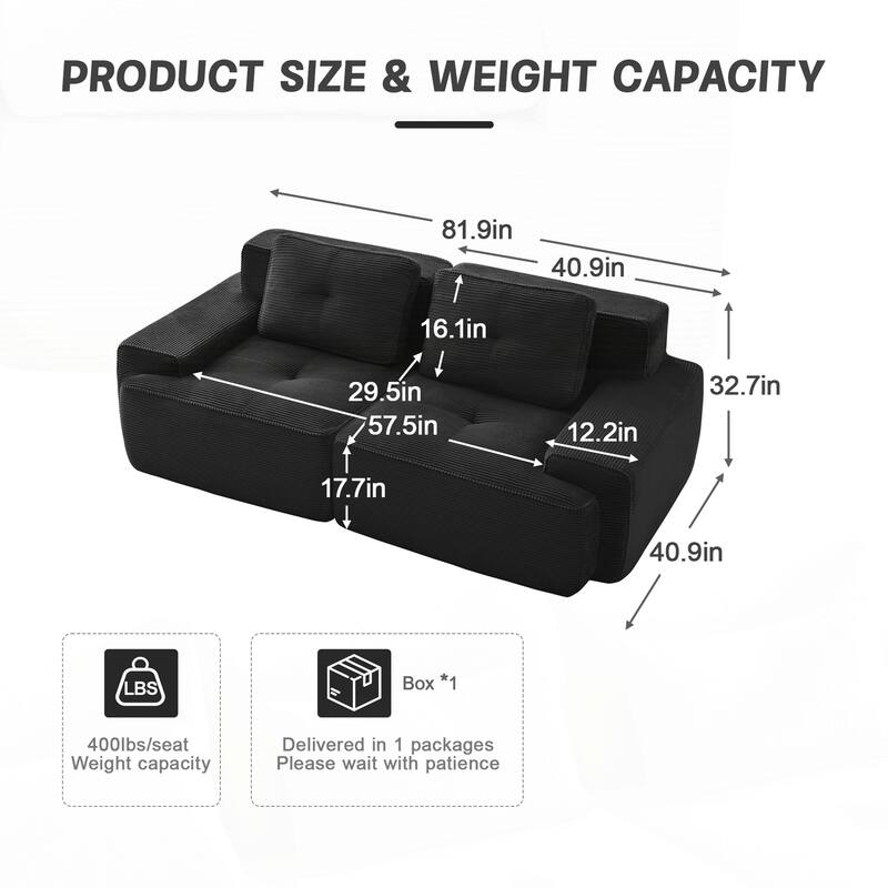 Modular Sectional Sofa for Living Room