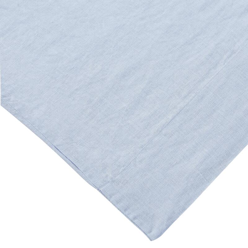 Belgian Linen Collection Sheet Set (3 Color - Blue/ Natural/ White) - California King - Blue