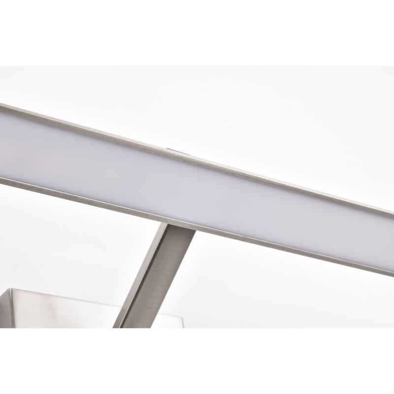 Hazel 2 Foot LED Picture Light 3 CCT Selectable Brushed Nickel Finish Acrylic Lens - Brushed Nickel
