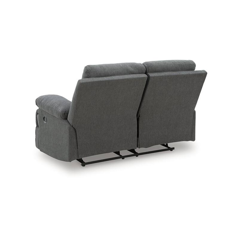 Signature Design by Ashley Yarrow Lane Reclining Loveseat - 64"W x 40"D x 40"H