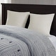 preview thumbnail 32 of 58, Madison Park Signature Essence Oversized Cotton Clipped Jacquard Comforter Set with Euro Shams and Throw Pillows