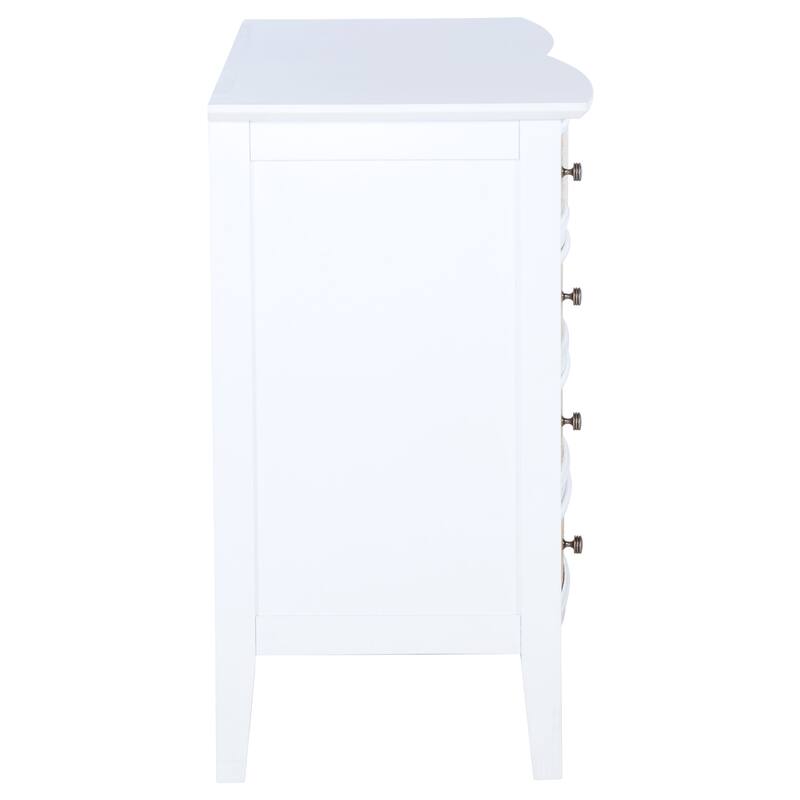 Bexhill 10-drawer Dresser White