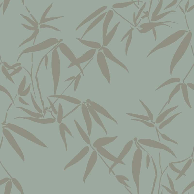Origin Guadua Green Bamboo Leaves Wallpaper