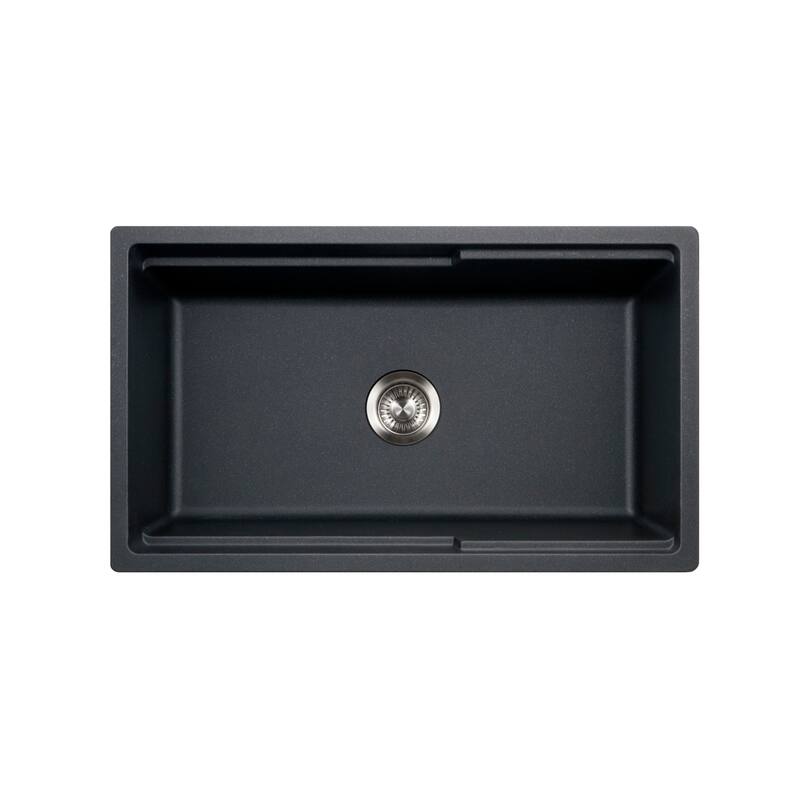Houzer W-133-C Quartztone 33" Farmhouse Single Basin Granite Composite