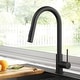 preview thumbnail 113 of 167, Kraus 2-Function 1-Handle 1-Hole Pulldown Sprayer Brass Kitchen Faucet KPF-3104 - 16 1/4" Height (Oletto collection) - MB - Matte Black