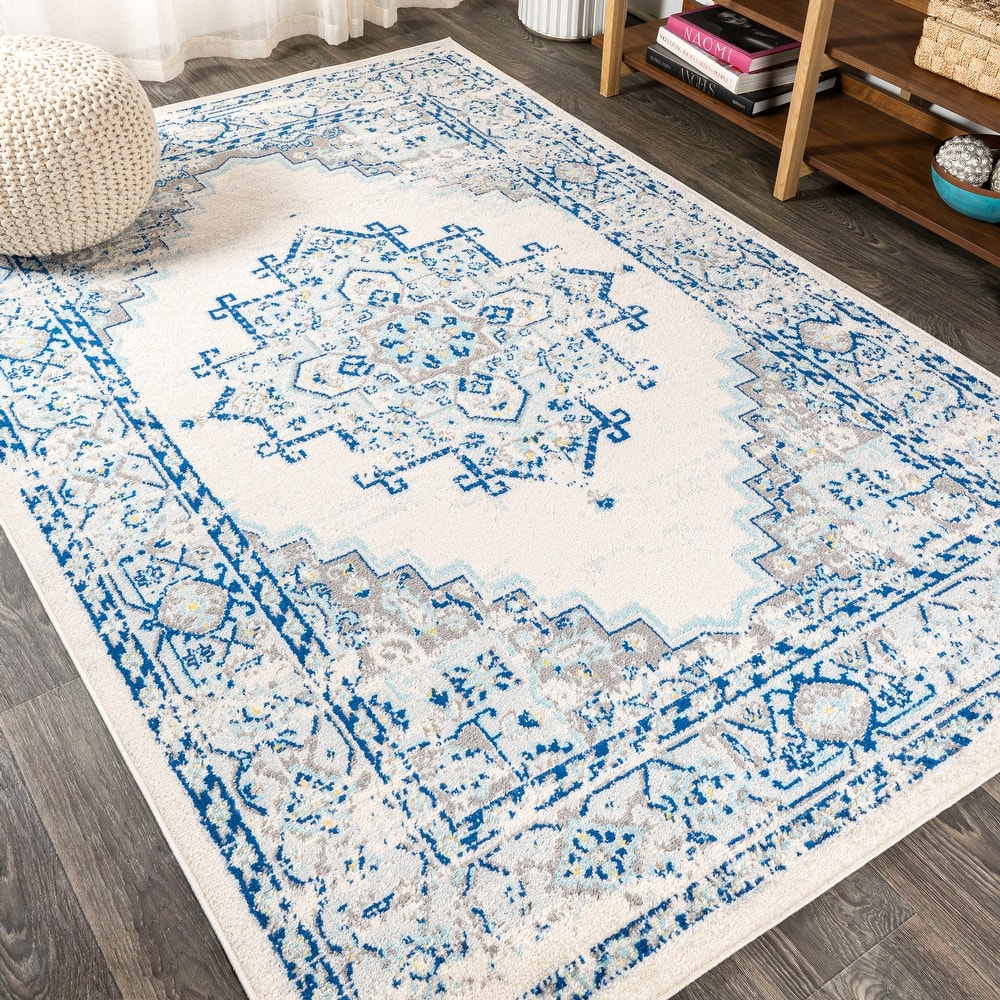 JONATHAN Y Boho Cottage Medallion Area Rug