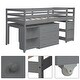 preview thumbnail 5 of 20, Merax Twin Low Loft Bed with Desk and Cabinet