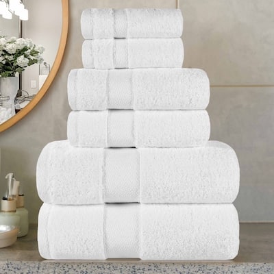 Superior Niles Cotton Ultra-Plush Absorbent 6 Piece Towel Set