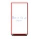 preview thumbnail 14 of 21, Tot Mate Open Single Sided Mobile Storage Locker, Write-on Wipe-off Markerboard Back, 60H